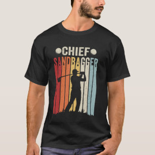 Chief Sandbagger Golf Design - Sandsäck T Shirt