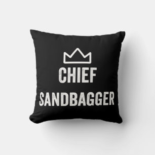 Chief Sandbagger Golf Meme Bjj Chess Sandbag Kudde