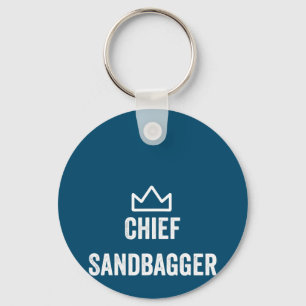Chief Sandbagger Golf Meme Bjj Chess Sandbag Nyckelring