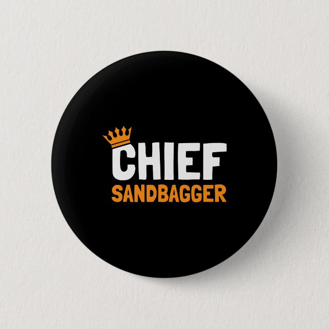 Chief Sandbagger Golf - Uni-vuxna  Knapp (Framsida)