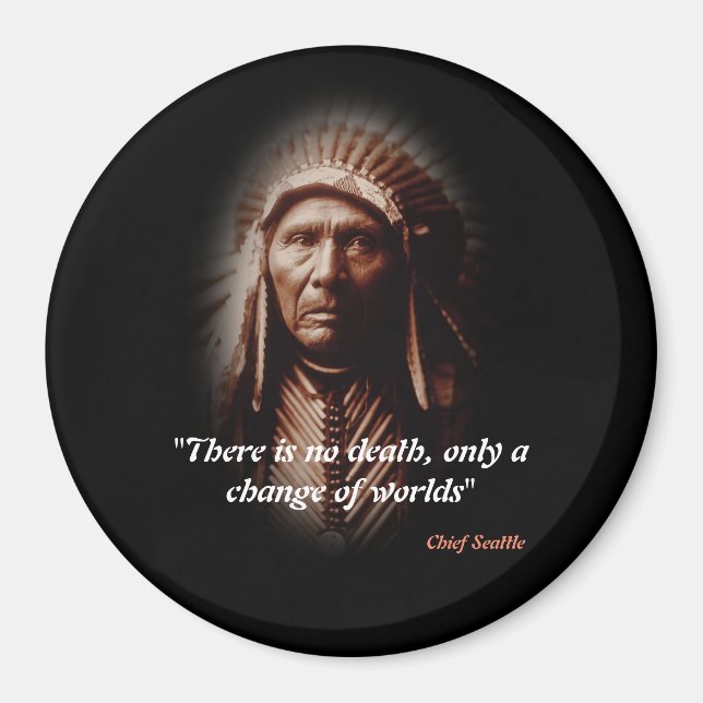 Chief Seattle Quote on Death Magnet (Framsidan)