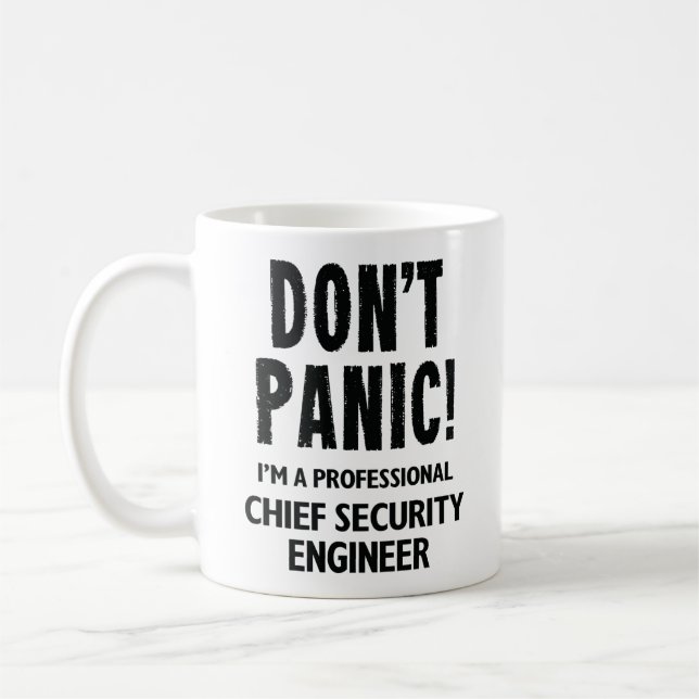 Chief Security Ingenjör Kaffemugg (Vänster)
