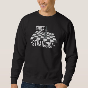 Chief strateist Chess Lång Ärmad Tröja