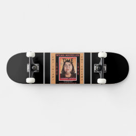 Chief Wilma Mankiller - Mini Skateboard Bräda 18,5 Cm
