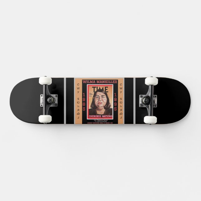 Chief Wilma Mankiller - Mini Skateboard Bräda 18,5 Cm (Horz)