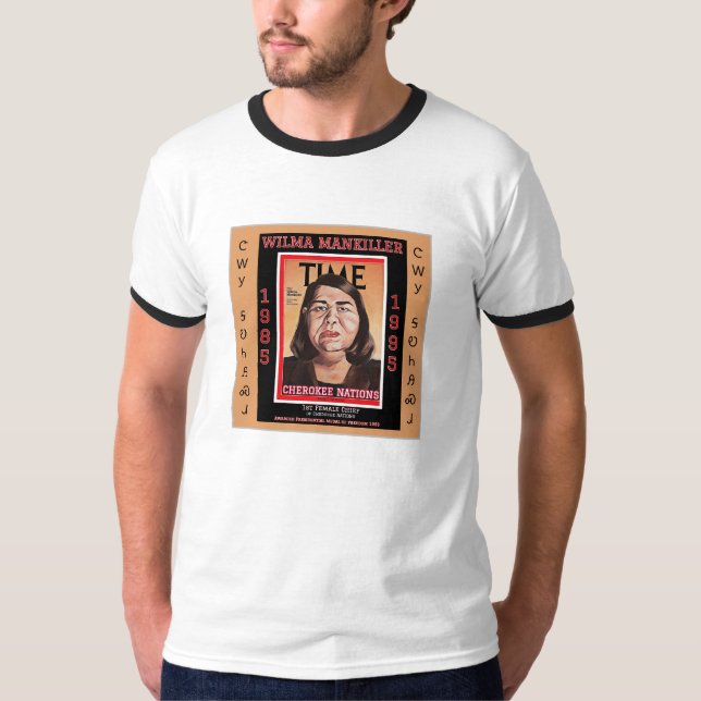 Chief Wilma Mankiller - T Shirt (Framsida)