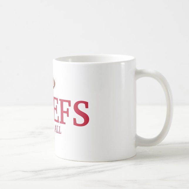 CHIEFS FOOTBALL  KAFFEMUGG (Höger)