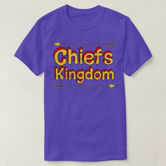 Chiefs Kingdom T Shirt (Design framsida)