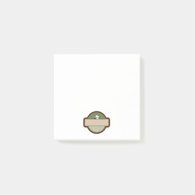 Chiefs Label Post-it Block (Framsida)