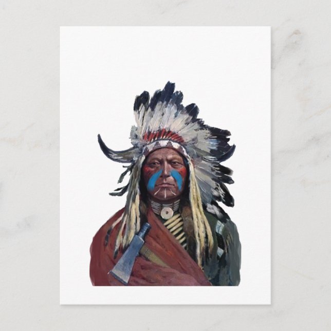 Chieftain Vykort (Framsida)