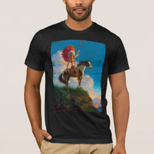 Chieftess Female Native Indian T Shirt