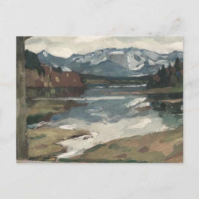 Chiemsee - Leo Putz Ligcape Art Vykort (Framsida)