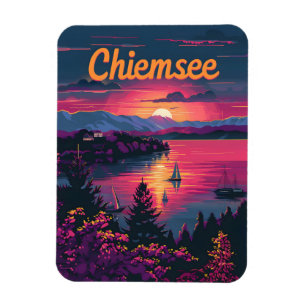 Chiemsee Tyskland Bayern Magnet