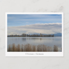 Chiemsee Tyskland liggande foto Vykort