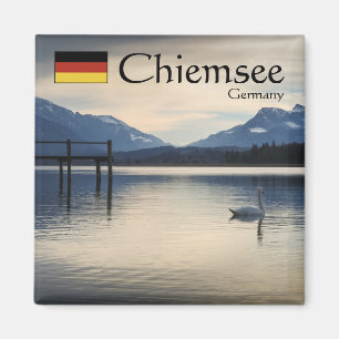 Chiemsee Tyskland Souvenir Magnet