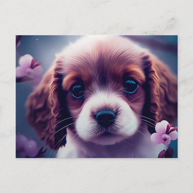 Chien Fleur Vykort (Framsida)