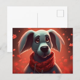 Chien Rouge Vykort