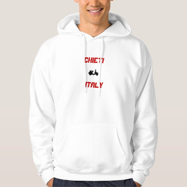 Chieti, Italien Scooter Hoodie (Framsida)
