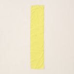 Chiffon Scarf Sjal<br><div class="desc">Den här chiffonslöjan visas i en underbar solid färg av gult med vit trådrad. Anpassa det här objektet och välj den färg-tråd du vill ha eller köpa som den är.</div>