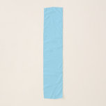 Chiffon Scarf Sjal<br><div class="desc">Den här chiffonslöjan visas i en underbar solid färg av baby blue med vit trådsända. Anpassa det här objektet eller köp som det är.</div>