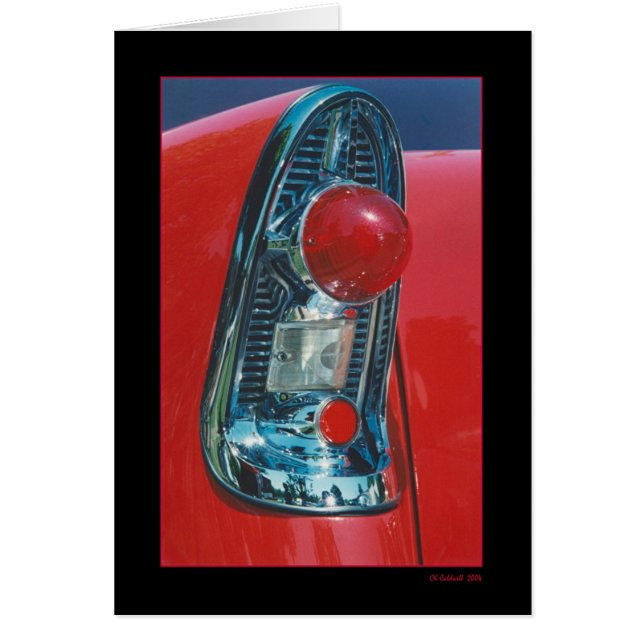 Chiggers svan hälsningskort (Framsidan)