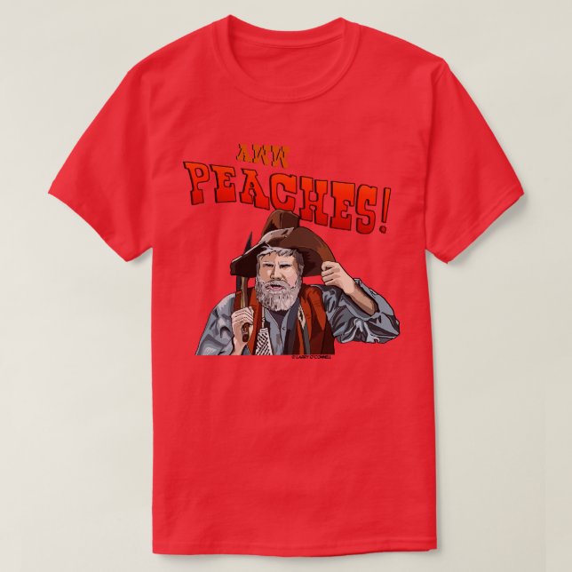 Chiggins Aww Peacher T Shirt (Design framsida)