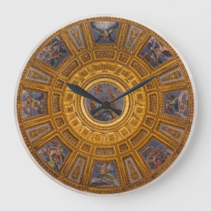 Chigi Chapel Dome, Santa Maria del Popolo, Rom Stor Klocka