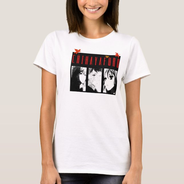 Chihayafuru utslagsplats t shirt (Framsida)