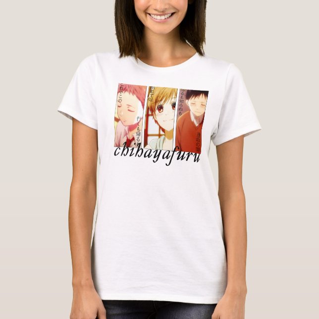 Chihayafuru utslagsplats t shirt (Framsida)