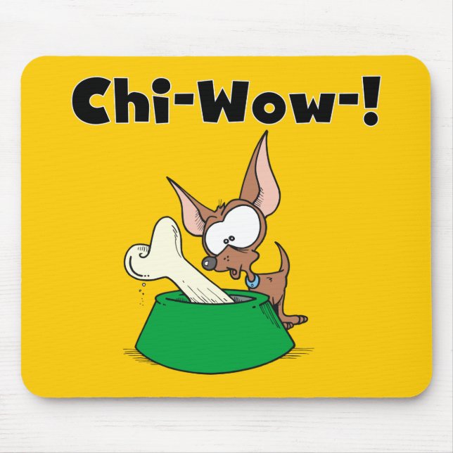 Chihua Chi-Wow T-shirts och presenter Musmatta (Framsidan)