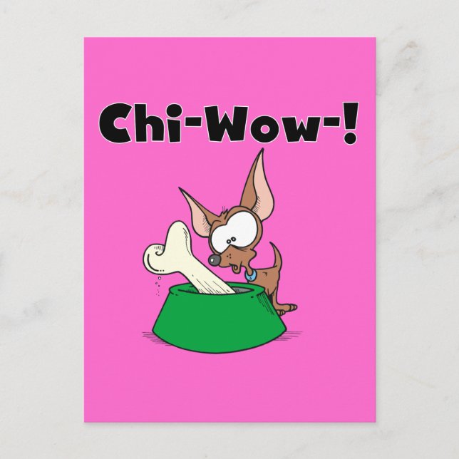 Chihua Chi-Wow T-shirts och presenter Vykort (Framsida)