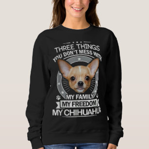 Chihuahua 3 Sak du  med roligt Te T Shirt