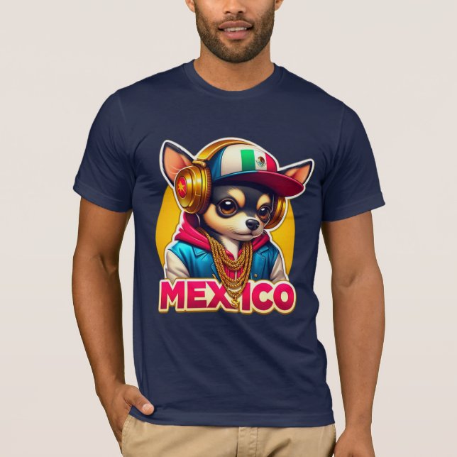 CHIHUAHUA 8 T SHIRT (Framsida)