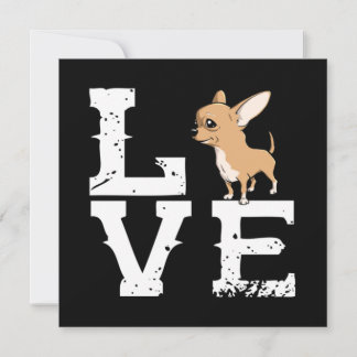 Chihuahua Älskare Animal Spirit Funny Anteckningskort