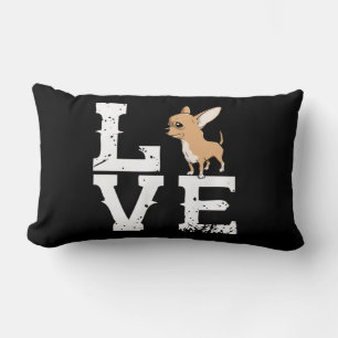 Chihuahua Älskare Animal Spirit Funny Lumbarkudde