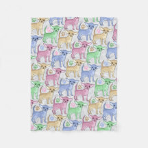 Chihuahua Älskare färgad Mönster