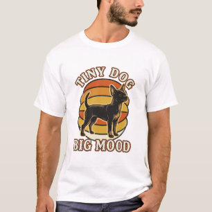 Chihuahua Älskare Tröja Retro Graverad Hund Humor