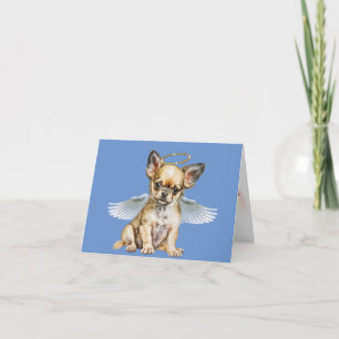 Chihuahua Ängel Förlust av Husdjur Kort