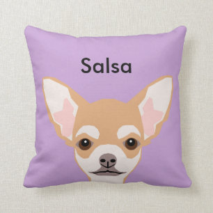 Chihuahua Anpassningsbar Hund Pillow - Cute Gift Kudde