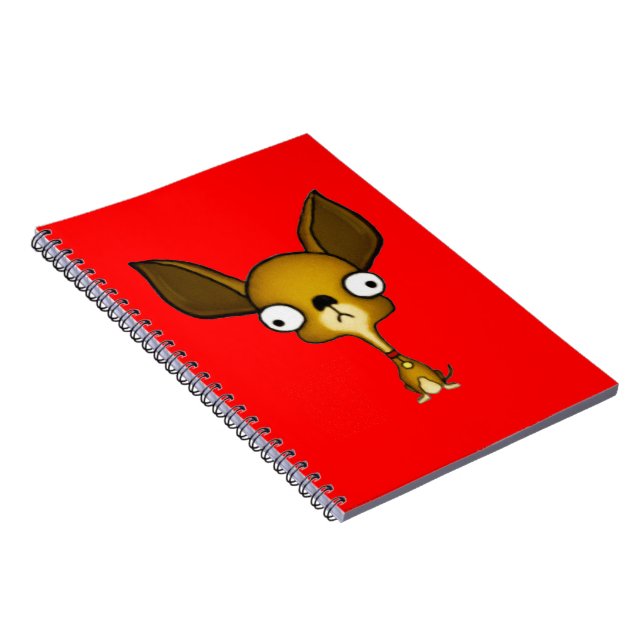Chihuahua Anteckningsbok Med Spiral (Högra Sidan)
