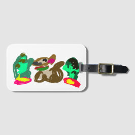 chihuahua är söta bagagebricka