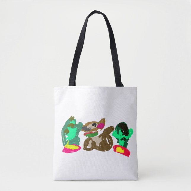 chihuahua är söta tygkasse (Framsida)