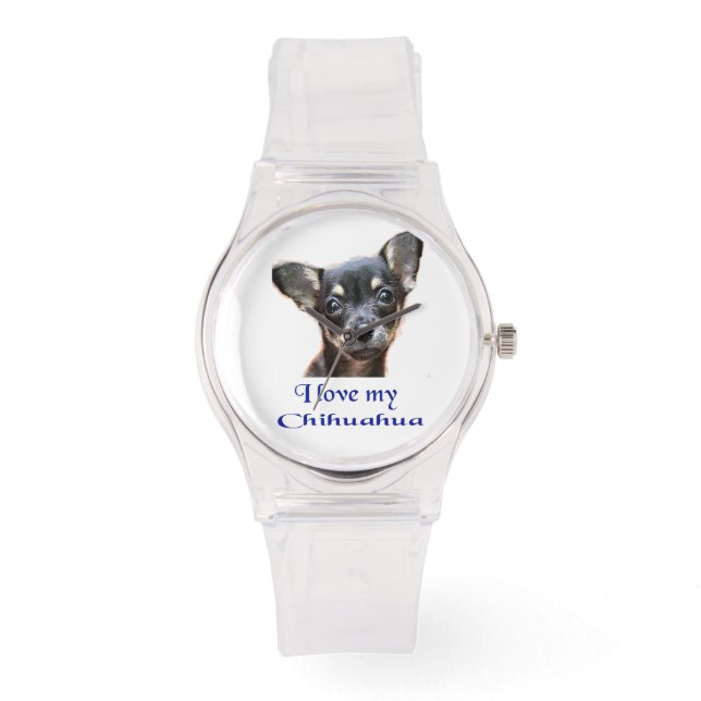 Chihuahua Armbandsur (Framsida)