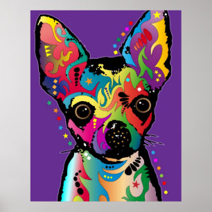 Chihuahua Art Poster