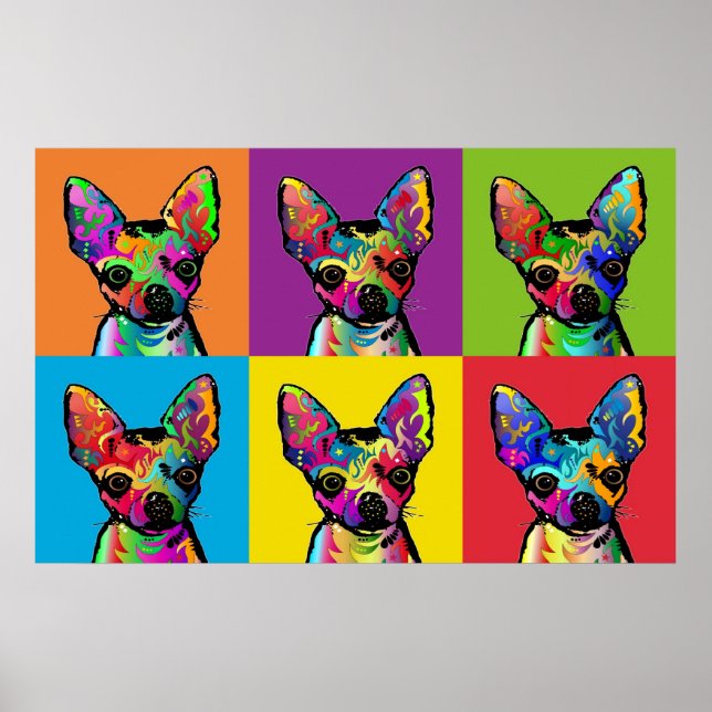 Chihuahua Art Poster (Framsidan)