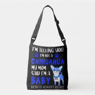 "CHIHUAHUA BABY" MAMMA TOTE. AXELVÄSKA