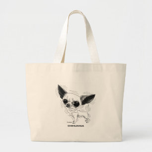 Chihuahua Bag Jumbo Tygkasse