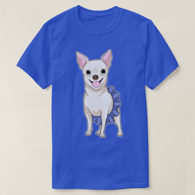 Chihuahua Ballerina Ballet T Shirt (Design framsida)