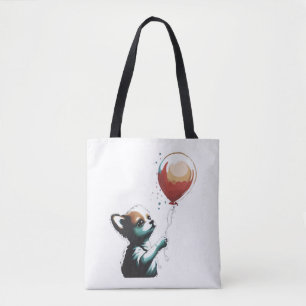 Chihuahua Balloon Cute Hund Chiwawa Funny Tygkasse