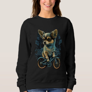 Chihuahua Bike Bicycle Dog Cycling Cyclist Biker T Shirt